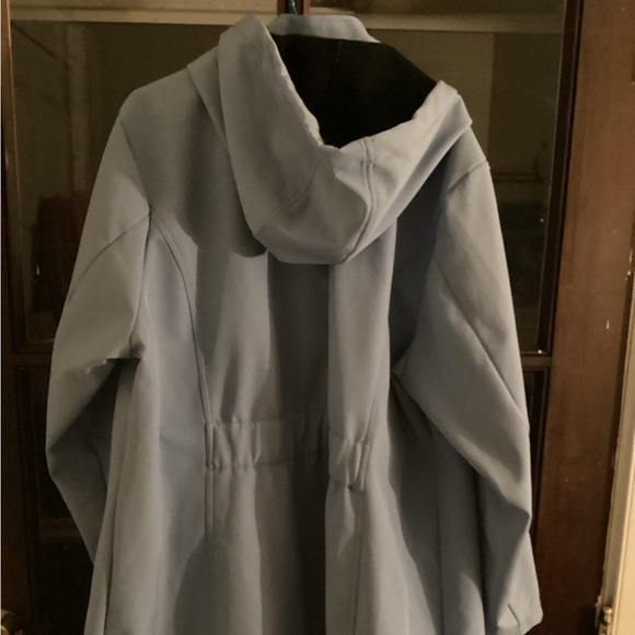 Woman Within blue parka, size 1X - Picture 6 of 6